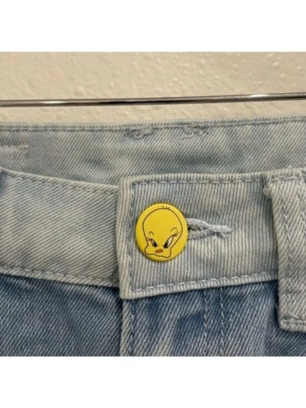 New Justice Looney Tunes Barrel Jeans Cargo Color Block Boho